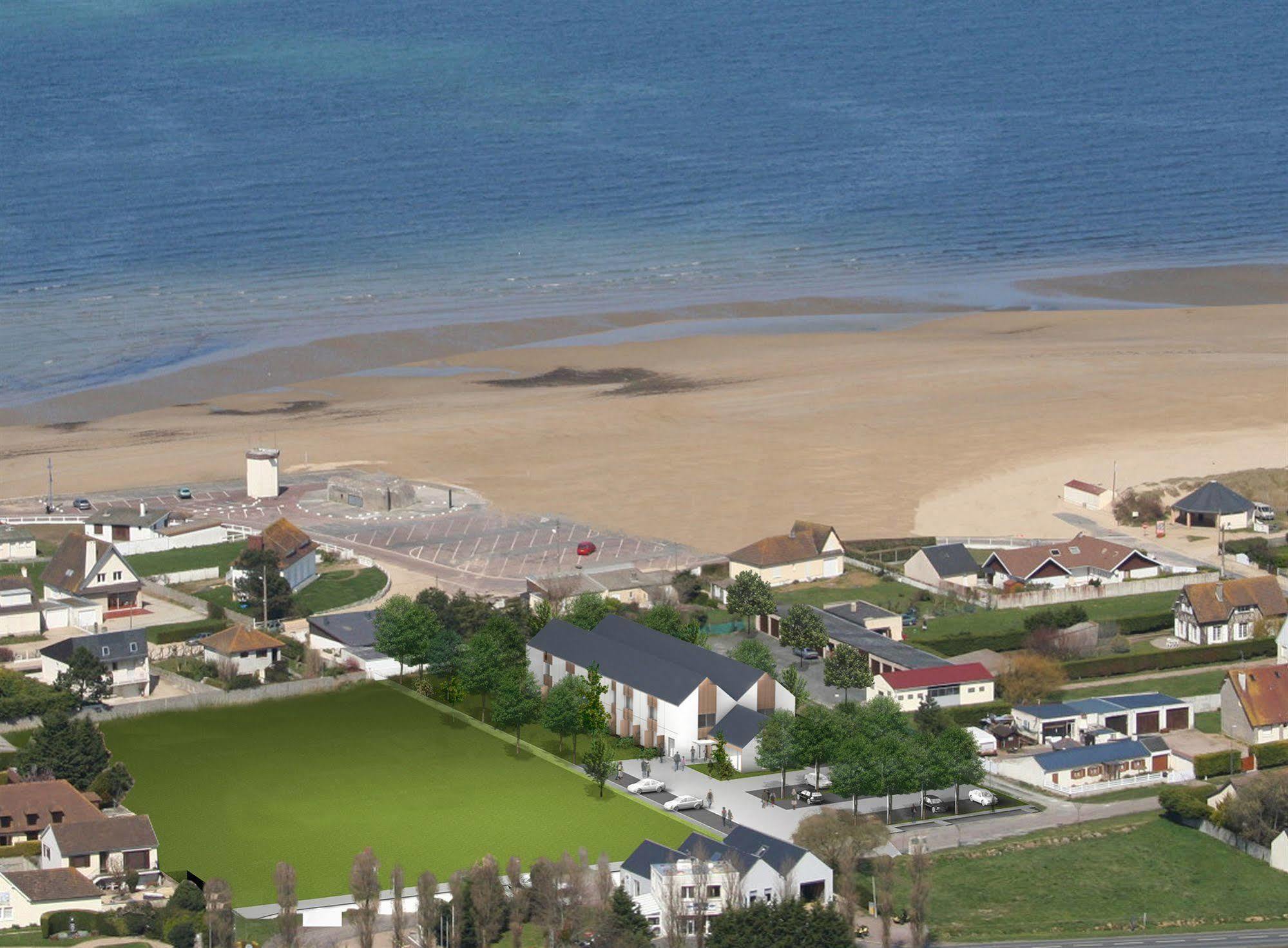 Gold Beach Hotel & Residence Asnelles Exterior foto